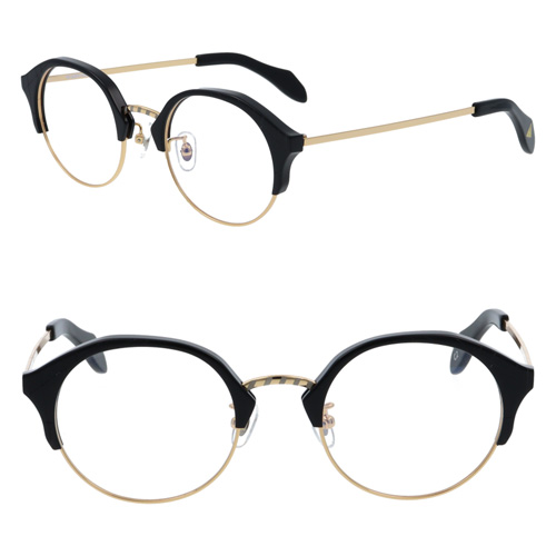 MonkeyFlip Screech モンキーフリップ スクリーチ メガネ WARN!NG col.2/5 47mm WARNING 2color