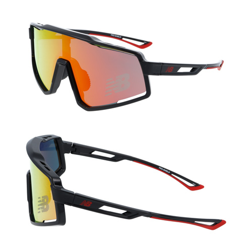 new balance ニューバランス サングラス NB08102 C01/02/03/05/07 141mm ミラー スポーツ 5color