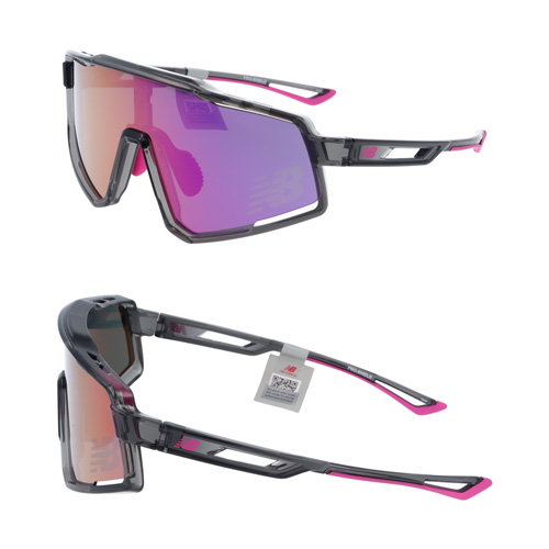 new balance ニューバランス サングラス NB08102 C01/02/03/05/07 141mm ミラー スポーツ 5color