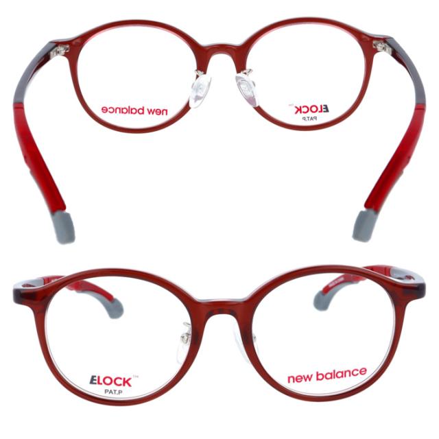 new balance ニューバランス 子供用メガネ NBJ06249ZX C01/C02/C03/C04