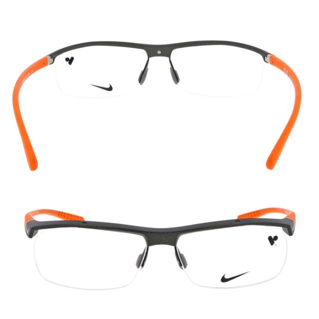 NIKE ナイキ メガネ NIKE  7071/2 col.002/011/071/075  57mm 4color ハーフリム 超軽量 スポーツ