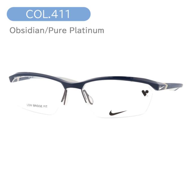 NIKE ナイキ メガネ NIKE 7140AF col.002/004/030/033/316/411 57mm 6color ハーフリム_16
