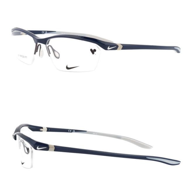 NIKE ナイキ メガネ NIKE 7140AF col.002/004/030/033/316/411 57mm 6color ハーフリム_17