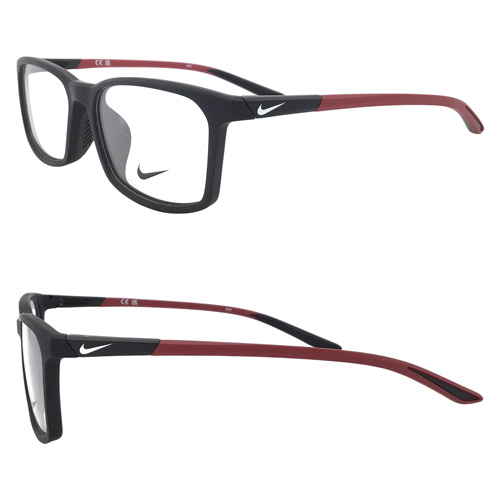 NIKE ナイキ メガネ NIKE 7288LB col.001/006/034/410 55mm 4color 黒縁 スクエア スポーツ