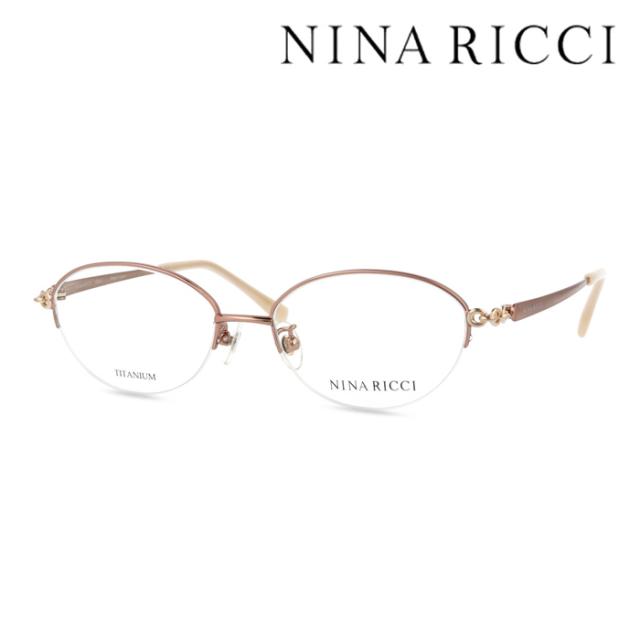 NINA RICCI ニナリッチ メガネ NR27520 col.OR 50mm オレンジ TITANIUM チタン 日本製 12,373円