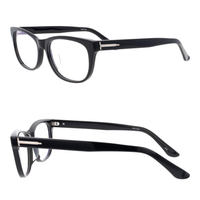 大きめサイズ メガネ 8695 col.1/2/3 60mm レンズ付き レンズセット 薄型非球面クリアレンズセット 度なし 度あり ラージサイズ ビッグサイズ ビッグシェイプ ロングテンプル