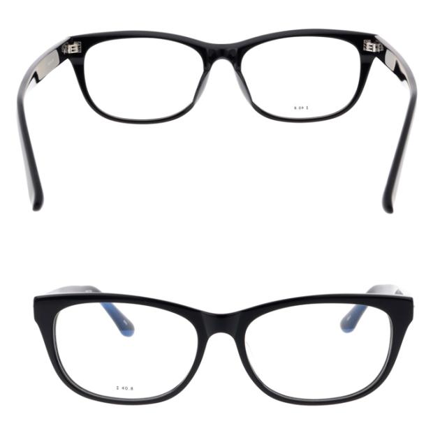 大きめサイズ メガネ 8695 col.1/2/3 60mm レンズ付き レンズセット 薄型非球面クリアレンズセット 度なし 度あり ラージサイズ ビッグサイズ ビッグシェイプ ロングテンプル