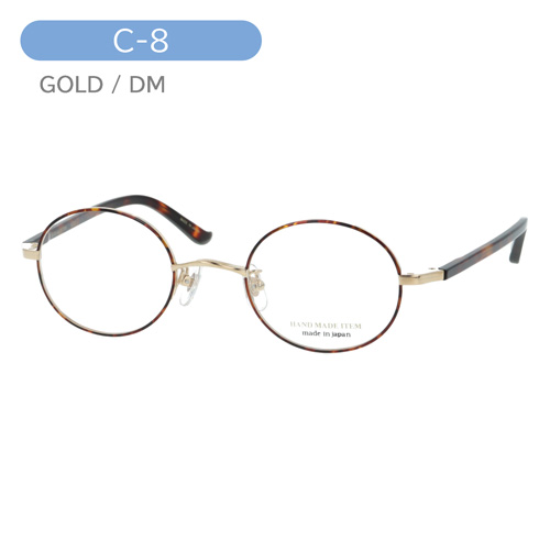 NOVA ノバ メガネ H-3117 C-2/5/7/8 45mm 日本製 HAND MADE ITEM 4color