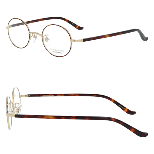 NOVA ノバ メガネ H-3117 C-2/5/7/8 45mm 日本製 HAND MADE ITEM 4color