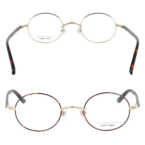 NOVA ノバ メガネ H-3117 C-2/5/7/8 45mm 日本製 HAND MADE ITEM 4color