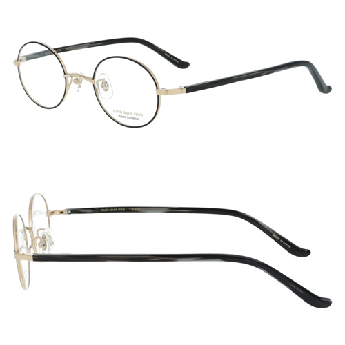 NOVA ノバ メガネ H-3117 C-2/5/7/8 45mm 日本製 HAND MADE ITEM 4color