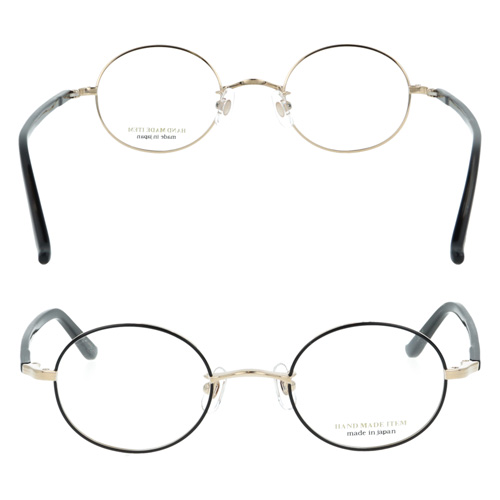 NOVA ノバ メガネ H-3117 C-2/5/7/8 45mm 日本製 HAND MADE ITEM 4color