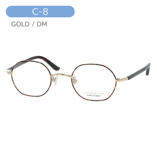 NOVA ノバ メガネ H-3119 C-2/5/8 45mm 日本製 HAND MADE ITEM 3color