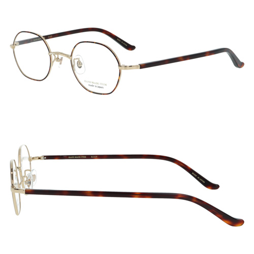 NOVA ノバ メガネ H-3119 C-2/5/8 45mm 日本製 HAND MADE ITEM 3color