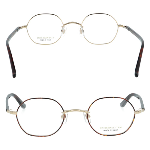 NOVA ノバ メガネ H-3119 C-2/5/8 45mm 日本製 HAND MADE ITEM 3color