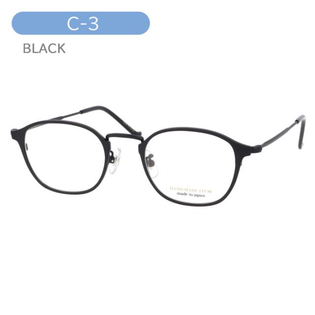 NOVA ノバ メガネ H-3123 C-3/5/6/7/8 46mm 5color 日本製 HAND MADE ITEM