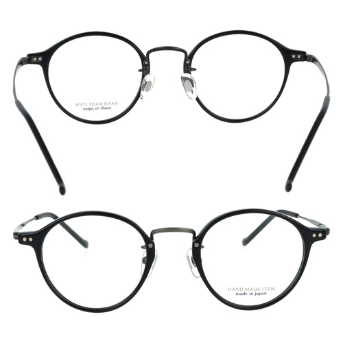 NOVA ノバ メガネ H-5037 C-1/5/6/7 47mm 日本製 HAND MADE ITEM 5color