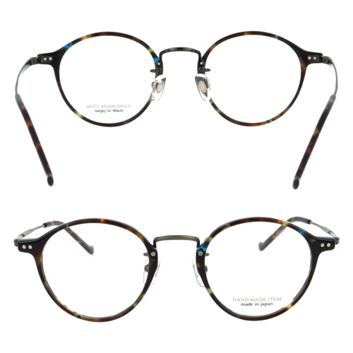 NOVA ノバ メガネ H-5037 C-1/5/6/7 47mm 日本製 HAND MADE ITEM 5color