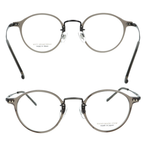 NOVA ノバ メガネ H-5037 C-1/5/6/7 47mm 日本製 HAND MADE ITEM 5color