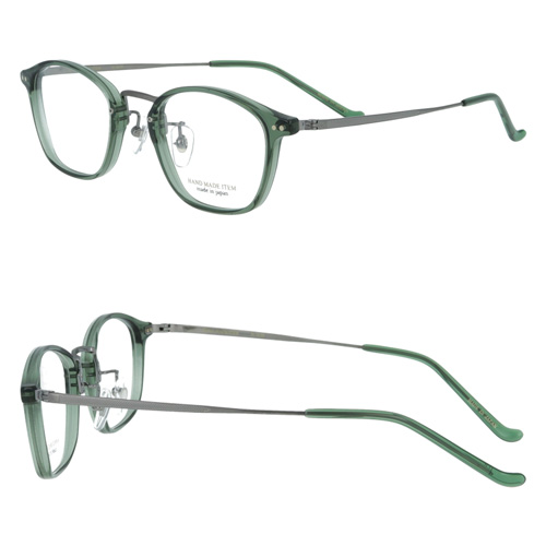 NOVA ノバ メガネ H-5038 C-1/3/4 48mm 日本製 HAND MADE ITEM 4color