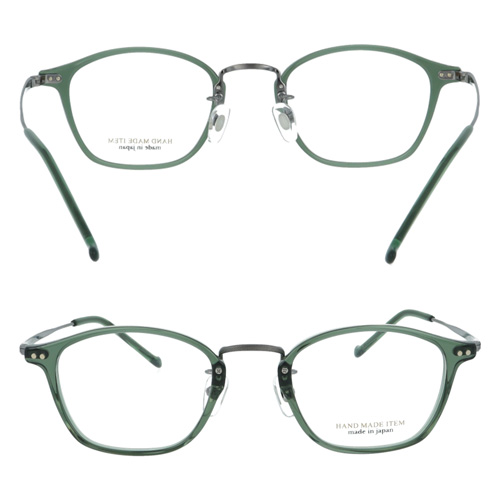 NOVA ノバ メガネ H-5038 C-1/3/4 48mm 日本製 HAND MADE ITEM 4color