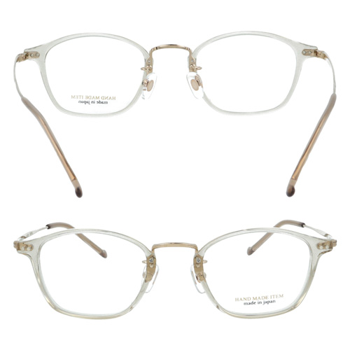 NOVA ノバ メガネ H-5038 C-1/3/4 48mm 日本製 HAND MADE ITEM 4color