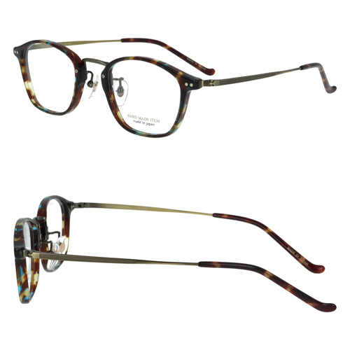 NOVA ノバ メガネ H-5038 C-1/3/4 48mm 日本製 HAND MADE ITEM 4color