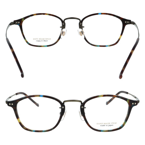 NOVA ノバ メガネ H-5038 C-1/3/4 48mm 日本製 HAND MADE ITEM 4color