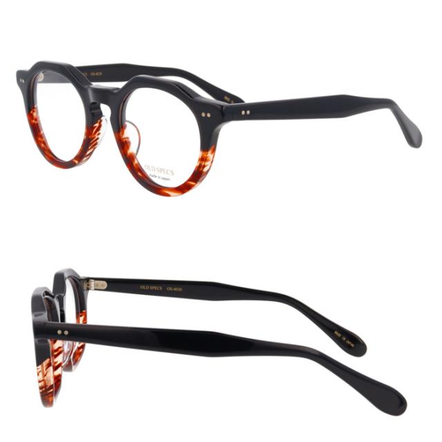 OLD SPECS オールドスペックス メガネ OS-4030 C-1/2/3/4/5 47mm 5color 日本製 HAND MADE ITEM