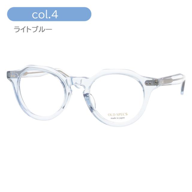 OLD SPECS オールドスペックス メガネ OS-4030 C-1/2/3/4/5 47mm 5color 日本製 HAND MADE ITEM