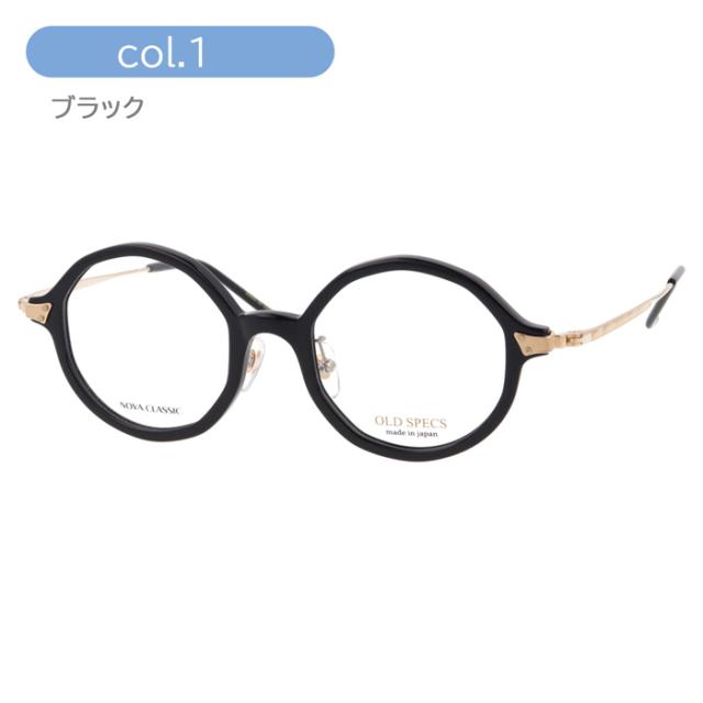 OLD SPECS オールドスペックス メガネ OS-5041 C-1/2/3/4/5/6 45mm 6color 日本製 HAND MADE ITEM