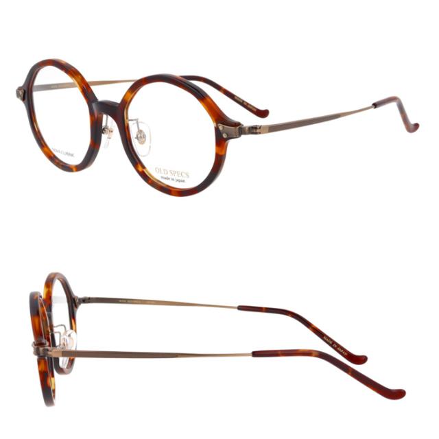 OLD SPECS オールドスペックス メガネ OS-5041 C-1/2/3/4/5/6 45mm 6color 日本製 HAND MADE ITEM