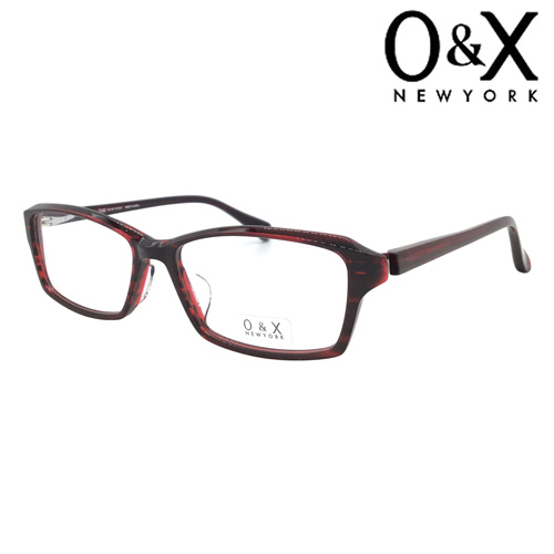 O&X NEW YORK オーアンドエックス メガネ OP-J61 col.01/02/03/05 55mm 日本製 スクエア 4color