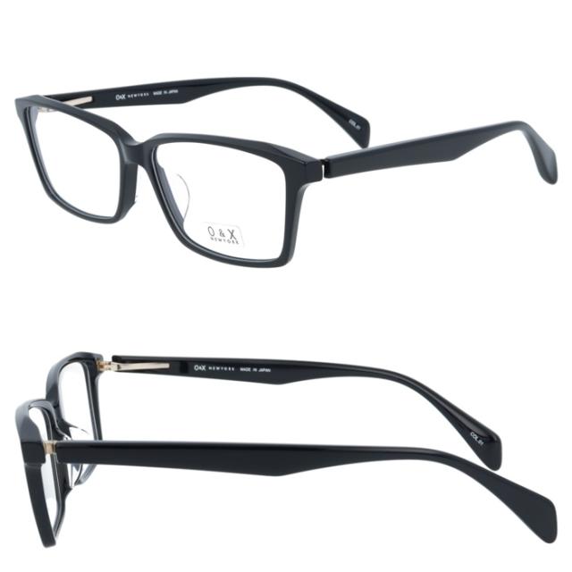 O&X NEW YORK オーアンドエックス メガネ OP-J65 col.01/02/04 57mm 日本製 鯖江 3color
