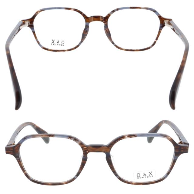 O&X NEW YORK オーアンドエックス メガネ OP-J66 col.02/03/04/05 48mm 日本製 鯖江 4color