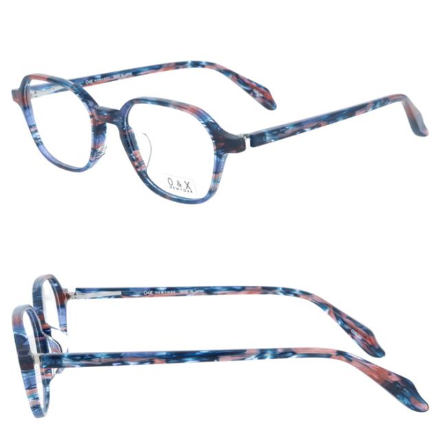O&X NEW YORK オーアンドエックス メガネ OP-J66 col.02/03/04/05 48mm 日本製 鯖江 4color
