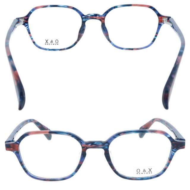 O&X NEW YORK オーアンドエックス メガネ OP-J66 col.02/03/04/05 48mm 日本製 鯖江 4color