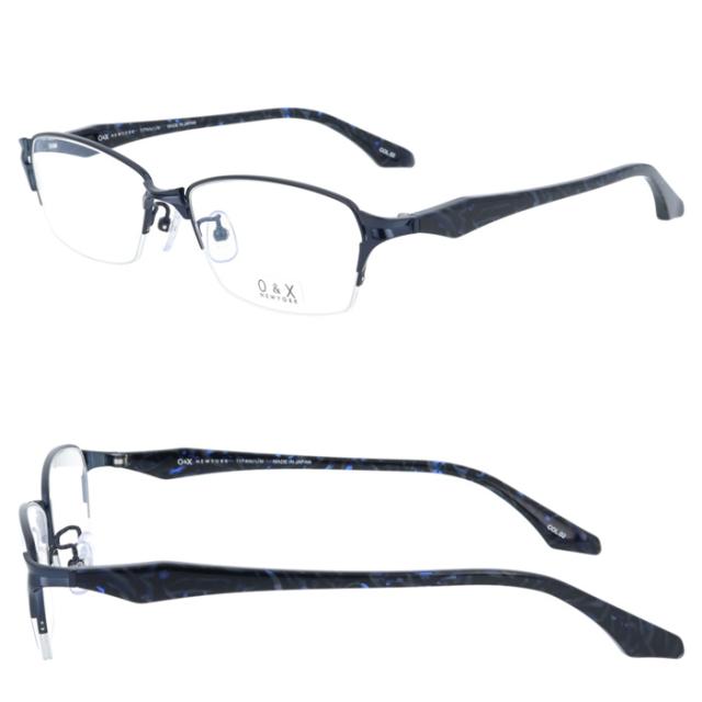 O&X NEW YORK オーアンドエックス メガネ OT-8071J col.01/02/03/04/05 48mm 日本製 鯖江 チタニウム 5color