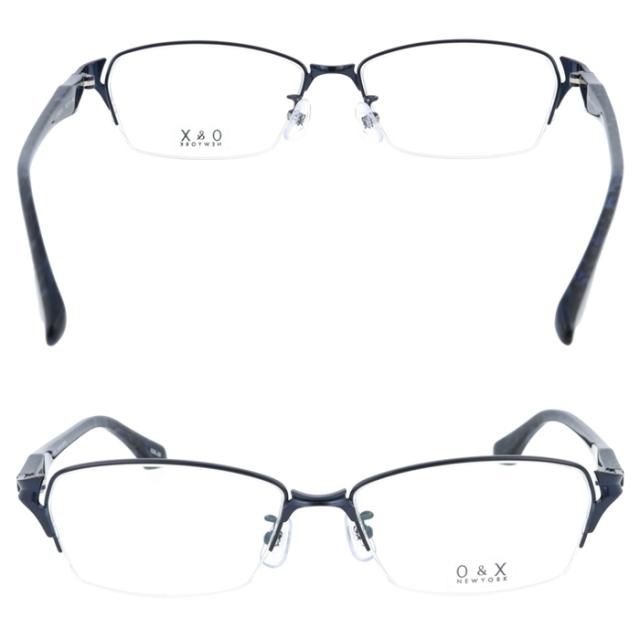 O&X NEW YORK オーアンドエックス メガネ OT-8071J col.01/02/03/04/05 48mm 日本製 鯖江 チタニウム 5color