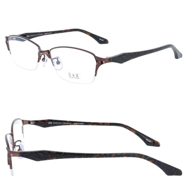 O&X NEW YORK オーアンドエックス メガネ OT-8071J col.01/02/03/04/05 48mm 日本製 鯖江 チタニウム 5color