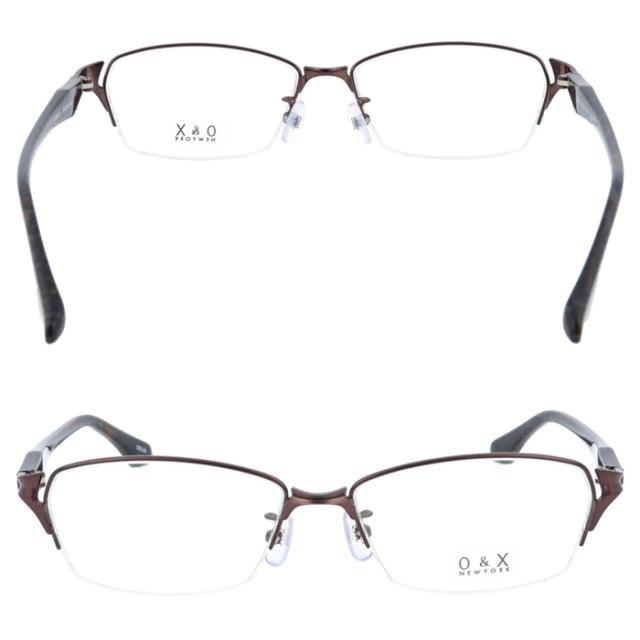 O&X NEW YORK オーアンドエックス メガネ OT-8071J col.01/02/03/04/05 48mm 日本製 鯖江 チタニウム 5color