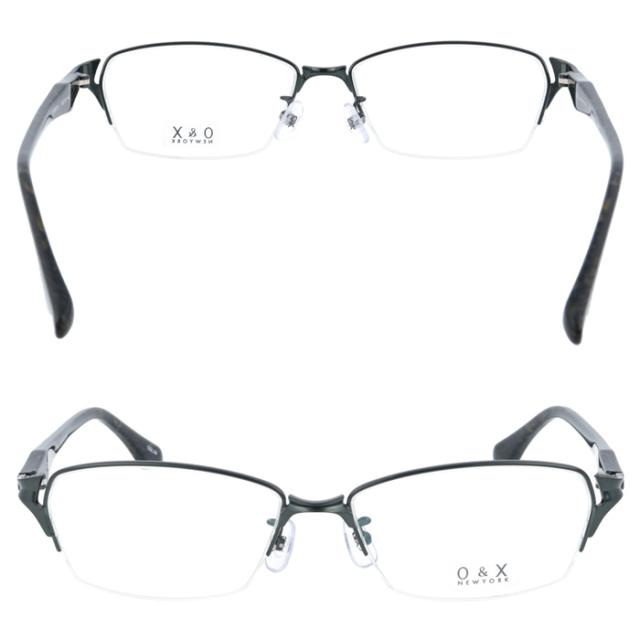 O&X NEW YORK オーアンドエックス メガネ OT-8071J col.01/02/03/04/05 48mm 日本製 鯖江 チタニウム 5color