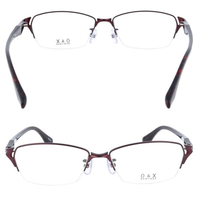 O&X NEW YORK オーアンドエックス メガネ OT-8071J col.01/02/03/04/05 48mm 日本製 鯖江 チタニウム 5color