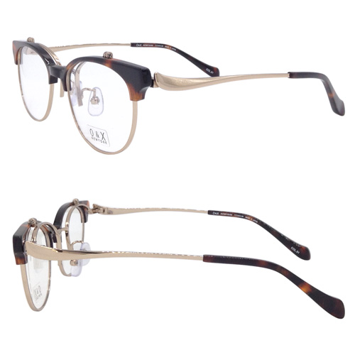 O&X NEW YORK オーアンドエックス 跳ね上げメガネ 単式 OT-8072J col.01/02/03/05 52mm 日本製 鯖江 4color
