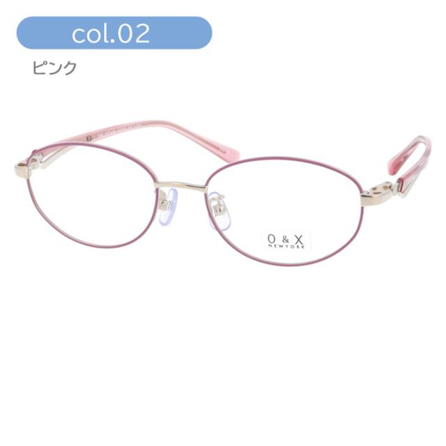 O&X NEW YORK オーアンドエックス メガネ OT-8087J col.01/02/04 51mm 日本製 鯖江 チタニウム 3color