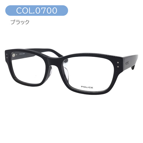 POLICE ポリス メガネ VPLL90J col.0G61/0700/0710 54mm スクエア 3color