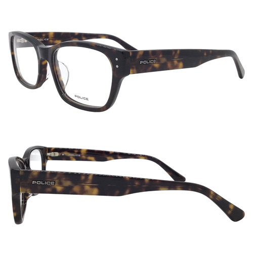 POLICE ポリス メガネ VPLL90J col.0G61/0700/0710 54mm スクエア 3color