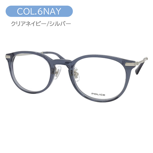 POLICE ポリス メガネ VPLL92J col.0ALV/0D72/6NAY 48mm ボストン 3color_5