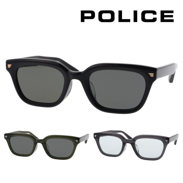 POLICE ポリス サングラス SPLR27K col.0070/09HF/0705 52mm 紫外線 UVカット 2025年 3color
