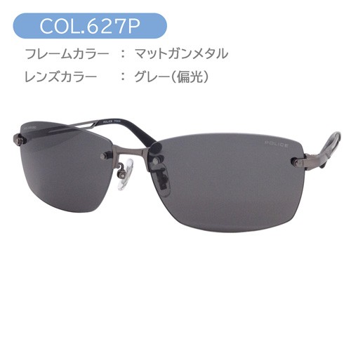 POLICE ポリス 偏光サングラス WIND SPLG39J col.300P/627P 60mm